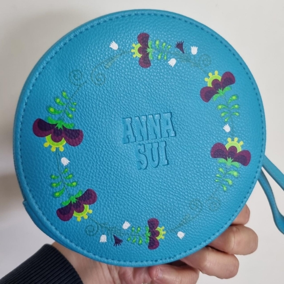 Anna sui cute floral mini wrist bagZip fastening Good condition - Picture 2 of 6